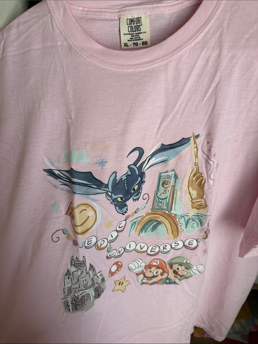 Universal Epic Universe Comfort Colors Tee - Picture 2 of 2